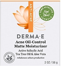 Матирующий крем от акне для контроля жирности кожи - Derma E Anti-Acne Rebalancing Cream Active Salicylic Acid — фото N3