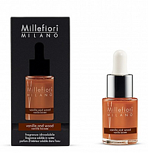 Парфумерія, косметика Концентрат для аромалампи - Millefiori Milano Vanilla & Wood Fragrance Oil