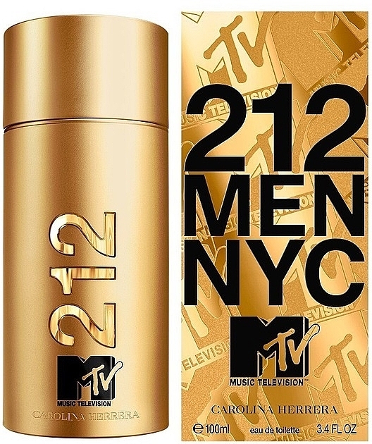 Carolina Herrera 212 Men NYC MTV - Туалетна вода — фото N1