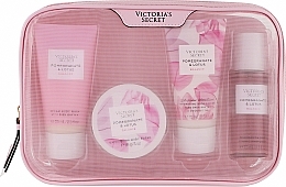 Духи, Парфюмерия, косметика Подарочный набор, 5 продуктов - Victoria's Secret The Balance Starter Kit Pomegranate & Lotus