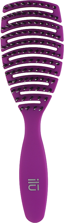 Щетка для волос, пурпурная - Ilu Brush Easy Detangling Purple — фото N1