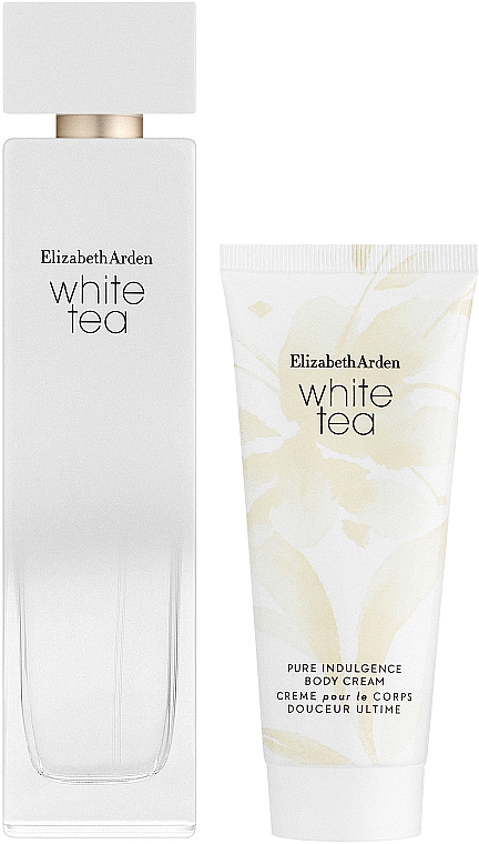 Elizabeth Arden White Tea - Набор (edt/100ml + b/cr/100ml) — фото N2