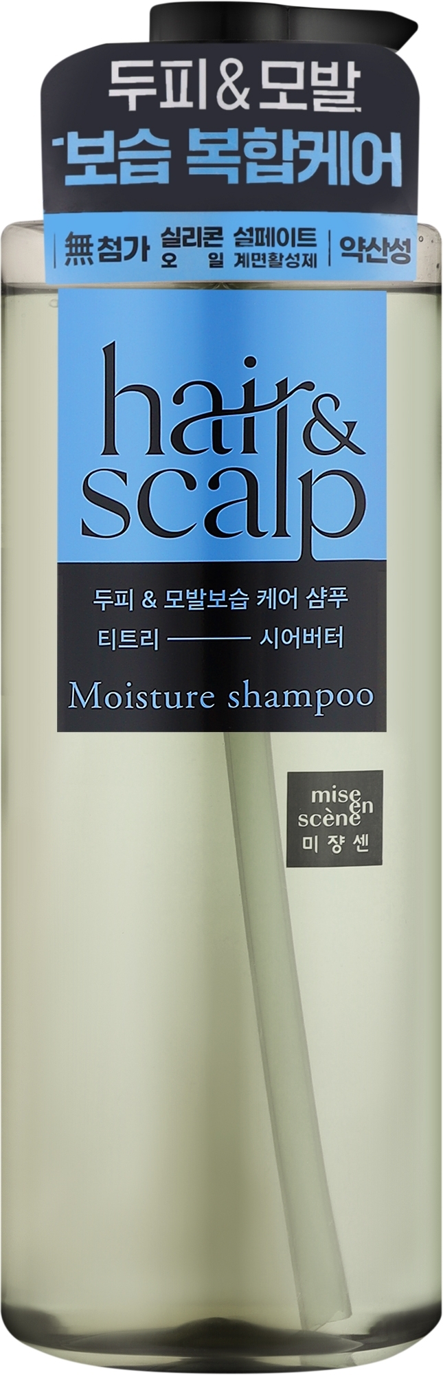 Шампунь для волос увлажняющий - Mise en Scene Hair & Scalp Moisture Shampoo — фото 750ml