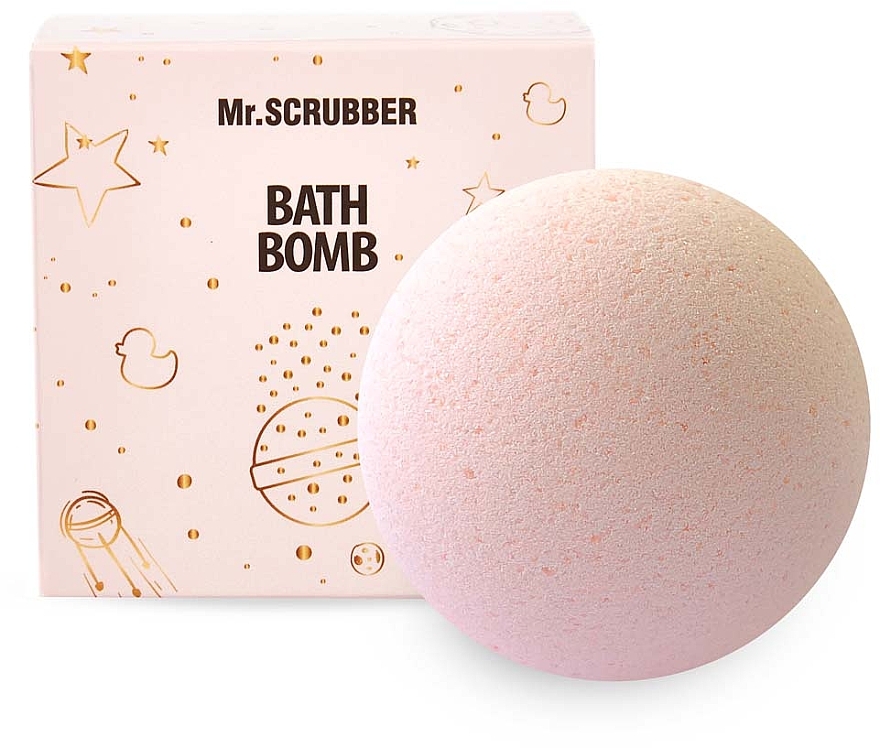Бомбочка для ванны в подарочной коробке "Мандарин" - Mr.Scrubber