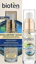 Сироватка проти зморщок - Bioten Hyaluronic Gold Replumping Pearl Serum — фото N2