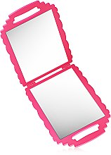 Дзеркало косметичне, рожеве - Y.S.Park Professional Open W Mirror Black — фото N1
