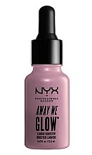 Духи, Парфюмерия, косметика Жидкий бустер для лица - NYX Professional Makeup Away We Glow Liquid Booster