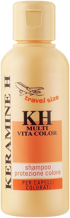 Шампунь для окрашенных волос "Мультивитаколор" - Keramine H Shampoo Ristrutturante Multi Vita Color — фото N1
