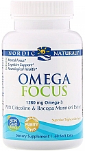Духи, Парфюмерия, косметика Пищевая добавка "Омега-3", 1280 мг - Nordic Naturals Omega Focus