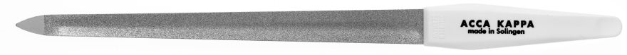 Пилка для ногтей вогнутая металлическая сапфировая, 20.3 см - Acca Kappa — фото N1