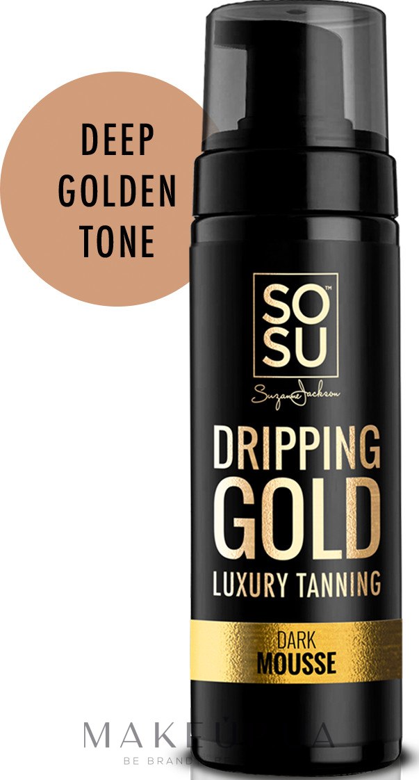 Мус-автозасмага для тіла - Sosu by SJ Dripping Gold Luxury Tanning Mousse — фото Gold Dark