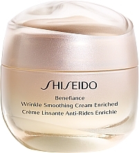 Питательный крем для лица, разглаживающий морщины - Shiseido Benefiance Wrinkle Smoothing Cream Enriched — фото N1