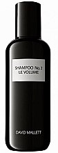 Парфумерія, косметика РОЗПРОДАЖ! Шампунь для волосся - David Mallett Shampoo No. 02 Le Volume *