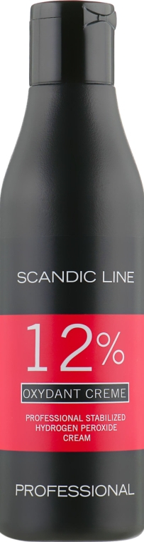 Окислювач для волосся - Profis Scandic Line Oxydant Creme 12% — фото N1
