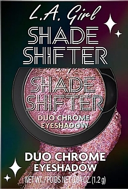 Тени для век - L.A. Girl Shade Shifter Duo Chrome Eyeshadow — фото N1