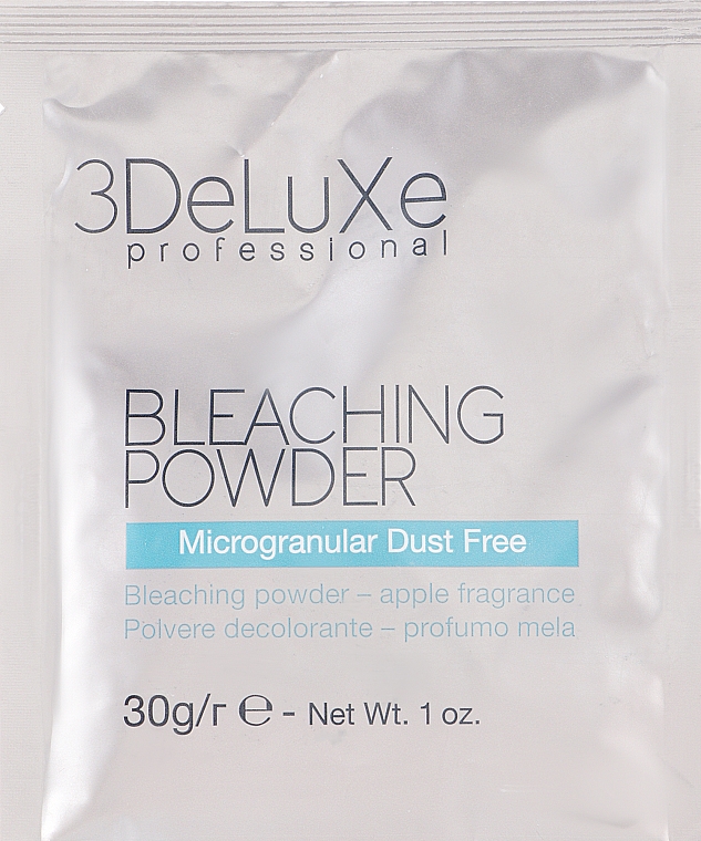 Осветляющая пудра для волос - 3DeLuXe Bleaching Powder — фото N1