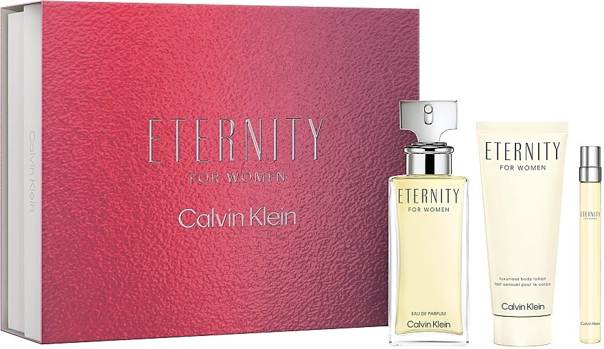 Calvin Klein Eternity For Woman - Набір (edp/100ml + edp/10ml + b/l/100ml) — фото N2