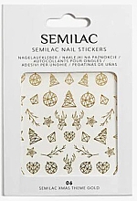 Наклейки для нігтів - Semilac Nail Stickers — фото N2