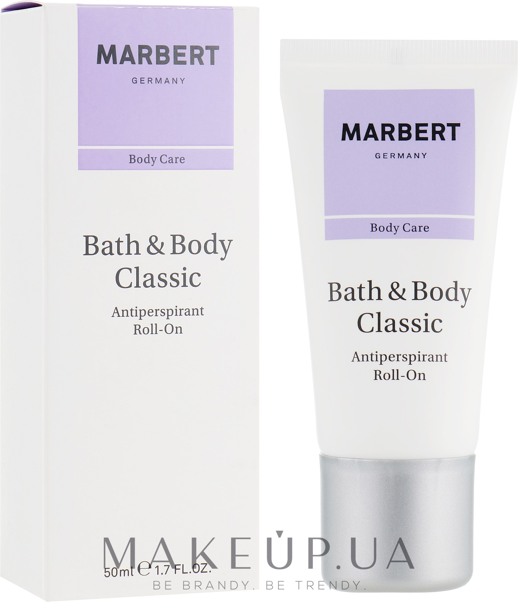 Шариковый дезодорант - Marbert Bath & Body Classic Antiperspirant Roll-On — фото 50ml