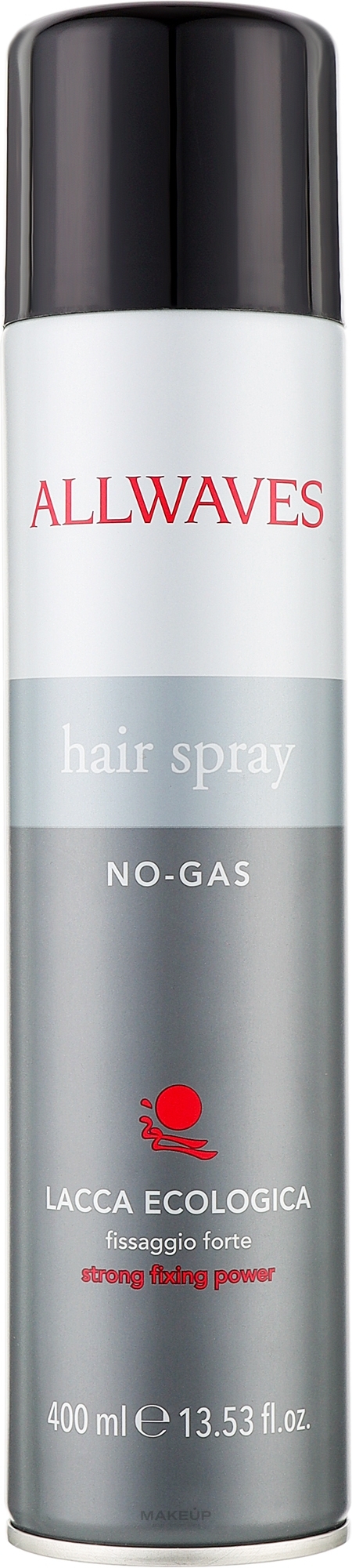 Екологічний лак для волосся без газу - Allwaves No-Gas Hair Spray — фото 400ml