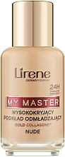Тональная основа для лица, матирование, увлажнение - Lirene My Master Natural Foundation — фото N1