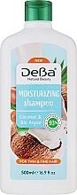 Парфумерія, косметика Шампунь зволожувальний "Coconut & Bio Argan" - DeBa Natural Beauty Shampoo Moisturizing