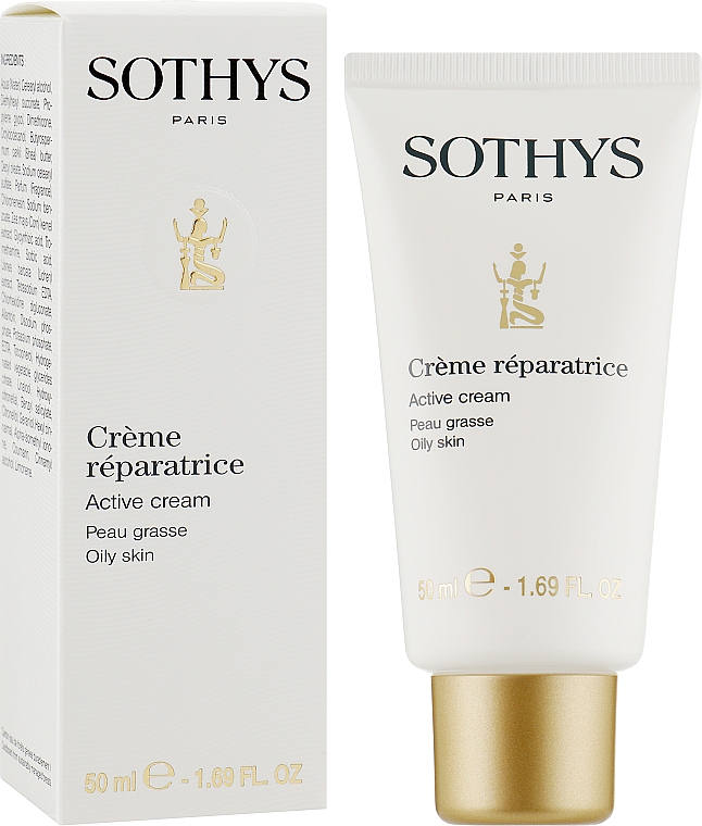 Крем відновлюючий активний для жирної шкіри - Sothys Oily Skin Active Cream — фото N2