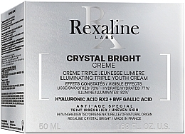 Ультразволожувальний крем для обличчя - Rexaline Crystal Bright Cream — фото N2