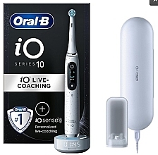 Парфумерія, косметика Електрична зубна щітка, біла в цятки - Oral-B iO Series 10 Stardust White