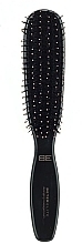 Расческа для распутывания волос, черная - Beter Elite Detangling Soft Massage Brush — фото N1