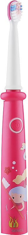 Дитяча електрична зубна щітка, рожева, SOC0911RS, 6-12 років - Sencor — фото N1