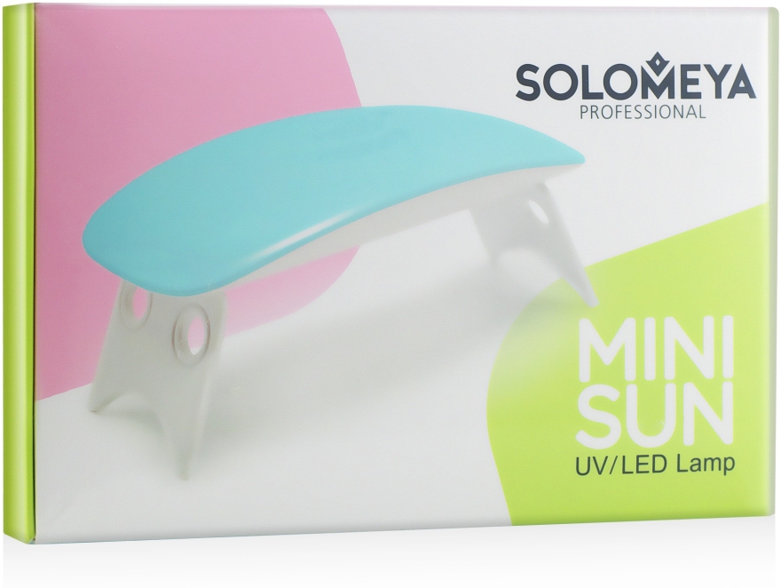 Лампа UV/LED для полимеризации гель-лаков - Solomeya Mini Sun 