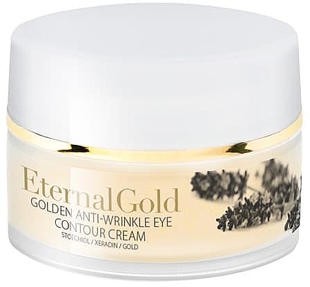 Крем от морщин для контура вокруг глаз - Organique Eternal Gold Golden Anti-Wrinkle Eye Contour Cream — фото N3