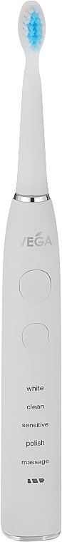 Электрическая зубная щетка, VT-600W, белая - Vega — фото N1