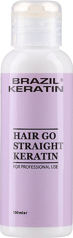 Средство для разглаживания и восстановления поврежденных волос - Brazil Keratin Hair Go Straight — фото N3