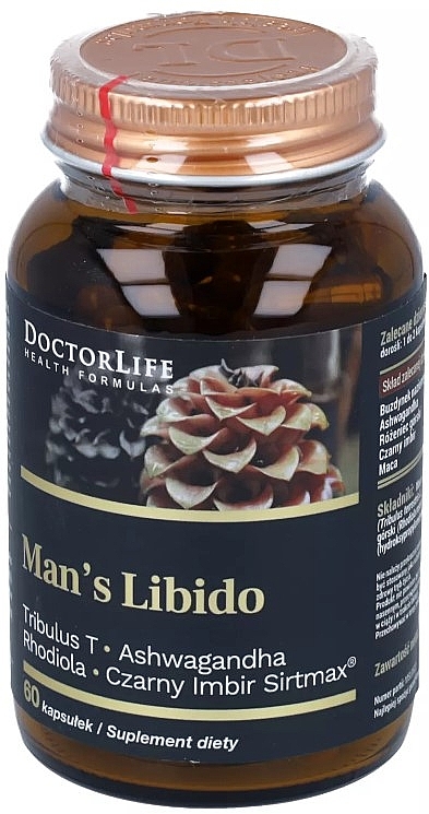 Харчова добавка "Чоловіче лібідо" - Doctor Life Men's Libido — фото N1