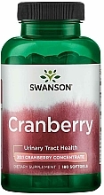 Концентрат клюквы в мягких таблетках - Swanson Cranberry 20:1 Concentrate — фото N1