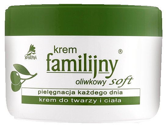 Крем для обличчя та тіла "Оливковий" - Pollena Savona Familijny Soft Olive Face And Body Cream — фото N1