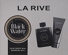 Духи, Парфюмерия, косметика La Rive Black Water - Набор (edt/100ml+sh/gel/100ml)