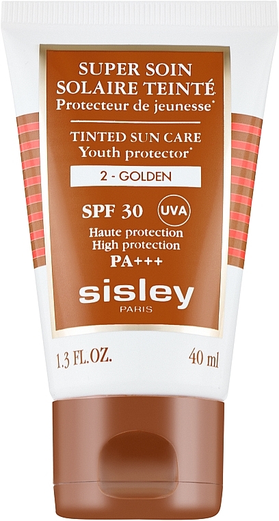 Тонувальний сонцезахисний крем - Sisley Super Soin Solaire Tinted Sun Care SPF30 — фото N1