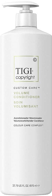Кондиционер для объема волос - Tigi Copyright Custom Care Volume Conditioner — фото N2