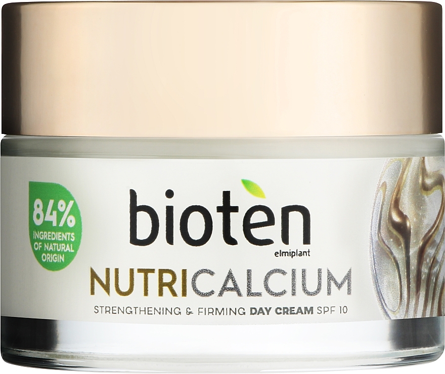 Дневной крем для лица - Bioten Nutri Calcium Strengthening & Firming Day Cream SPF 10 — фото N1