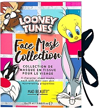 Духи, Парфюмерия, косметика Набор - Mad Beauty Looney Tunes Face Mask Gift Set (f/mask/4x25ml)