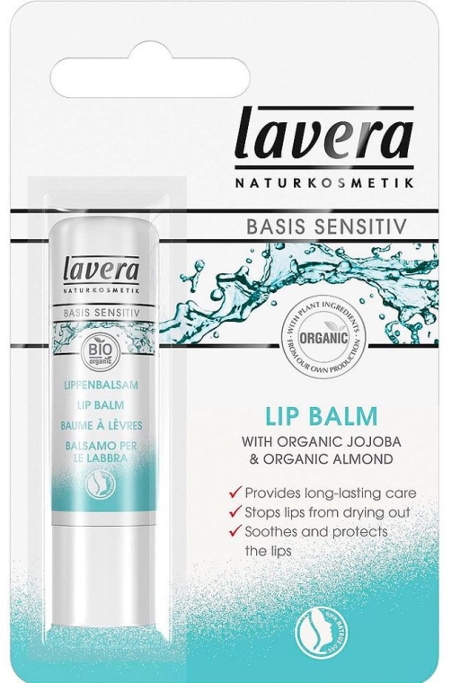 Бальзам для губ с миндальным маслом и жожоба - Lavera Lip Balm