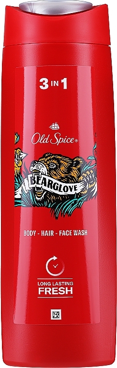 Шампунь-гель для душу - Old Spice Bearglove Shower Gel + Shampoo 3 in 1 — фото N3