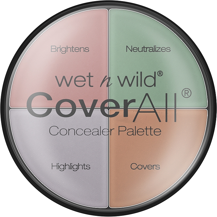 Коректор для обличчя - Wet N Wild Fragrances Coverall Correcting Palette Color