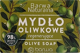 Духи, Парфюмерия, косметика Мыло с экстрактом оливок и шиитаке - Barwa Natural Green Olive Soap With Shiitake Extract