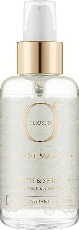 Масло для волос "Гладкость и блеск" - Barex Italiana Olioseta Oro Del Marocco Smooth & Shine Oil — фото N3