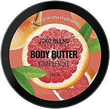 Крем-баттер для тела - Joko Blend Grapefruit Body Butter — фото N2