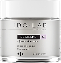 Духи, Парфюмерия, косметика Антивозрастной крем для лица - Idolab Reshape 5% Super Anti Aging Face Cream